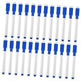 GETAJGHSD 50 Stück Magnetische Whiteboard Marker Spitze Abwischbare Stifte mit Radierer für Schule...