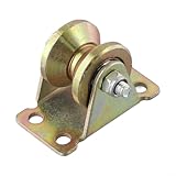 Seilrolle aus Stahl mit zwei Lagern für reibungslose Drehung, widerstandsfähiger verzinkter Stahl,...