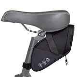 Wasserdichte Fahrradsatteltasche mit Reflektorstreifen – Langlebige Sattel-Pouch für Mountain-,...