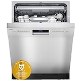 Midea SU 7.35X14BS Geschirrspüler 60cm Unterbau, 14 Maßgedecke Spülmaschine Teilintegrierbar mit...