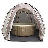 Steinbach Whirlpooldach – 036430 – Pooldach für Whirlpools bis ca. Ø 239 x 71 cm – Mit...