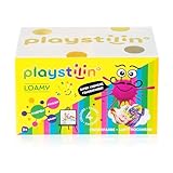 Playstilin® LOAMY - extra cremige Fingerfarbe | nicht tropfende, lufttrocknende, vegane Malfarbe |...