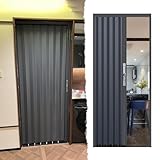 Falttür Falttüren Innentüren Schwerlast-Schiebetüren mit Schloss, Raumteiler-Falttür für...