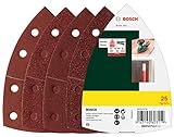 Bosch Accessories Bosch 25tlg. Schleifblatt Set (für Holz, Spachtelmasse, Farben und Lacken,...