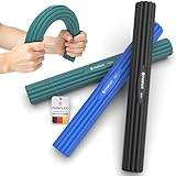 FUNFLEX Flexible Widerstand Bar 3er Set, 3 Widerstände Tennisarm Bar,Griffkraft Training, Fitness...