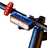 POSUGEAR Fahrradlicht Set, StVZO Zugelassen LED Fahrrad Licht USB Aufladbar, Aluminium Ultraleicht...