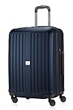 HAUPTSTADTKOFFER - X-Berg - Koffer Trolley Hartschalenkoffer, TSA, 65 cm, 90 Liter, Dunkelblau