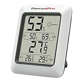 ThermoPro TP50 digitales Thermo-Hygrometer Innen Thermometer Raumthermometer mit Aufzeichnung und...