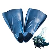 Tktouci Schwimmflossen - Trainingsflossen | Kurze Trainingsflossen Tragbare Schwimmhilfen Für...
