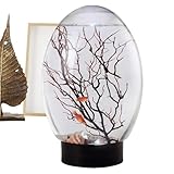 LED-Fischtank, Tischdekoration, tragbares Fischglas, vielseitige Dekoration, tragbar und leicht, 18...