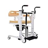 Patiententransferstuhl Hydraulisches Rad Multifunktionales Homelift-Pflegelift-Rad Transportrad mit...