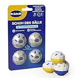 Dr. Scholl’s Schuh Deo Bälle Hält Schuhe, Fußballschuhe und Sporttaschen frisch, klinisch...