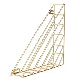 Zeitschriftenregal aus Eisen, geometrisches Design, Wandkorb, Heimdekoration