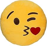 Vnnigmn Emoji-Kissen, niedlich, Puppe, Emoticons, Dekoration, Spielzeug, Geburtstag, Geschenk,...