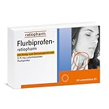 Flurbiprofen-ratiopharm lindert Halsschmerzen effektiv und langanhaltend. Schmeckt angenehm nach...