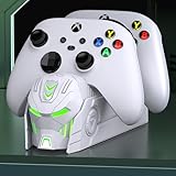 Akku für Xbox/Series x/Xbox One Controller, Xbox Controller Ladestation mit 2 Stück Großer...