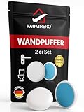 Raumhero 2x Türstopper Wand selbstklebend - (Made in Germany) - Türpuffer Wand - Idealer...