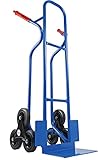 Trestles Profi Sackkarre 250kg Treppensteiger Sackkarre Vollgummireifen Sackkarren Transportkarre...