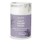 Haut, Haare & Nägel | 90 Kapseln | Natürlicher Komplex mit Biotin, Kieselerde, Silizium,...