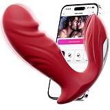 Butterfly Vibrator Dildo Sex Toys - Vibration für Frauen APP Tragbarer mit 9 Vibrationsmodi Sex...