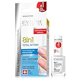 Eveline Cosmetics 8in1 Total Action Professionelle Nagel Aufbau Serum |12 ML | Konzentrierter...