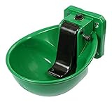 Kerbl 221871 Kunststoff Tränkebecken K71, versenkbare Druckzunge, tiefe Schale