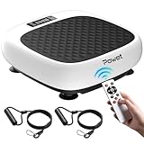 ChaCool Vibrationsplatte Testsieger 2025, Rüttelplatte Sport für Zuhause - 99 Stufen - 5...