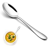 Esslöffel Set, Joyfair 12 Stück Edelstahl Suppenlöffel Tafellöffel Set, 19cm Modernes Groß...