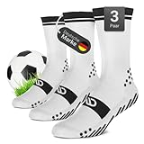 Diasports Fußballsocken 3 Paar - Neue Grip Socken Fußball mit 3D-Technologie - Gripsocken für...