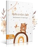 EULENTALER® Das Babytagebuch 'Mein erstes Jahr' I Von Pädagogen kreativ & durchdacht gestaltet I...