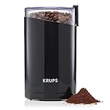 Krups F20342 Kaffeemühle und Gewürzmühle in Einem, Leistungsstarker Motor, Mahlgrad variabel, 75g...