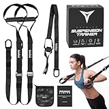 Breaking Limits Schlingentrainer - Sling Trainer für Zuhause, Garten, Gym & Reisen - Krafttraining...