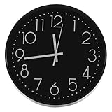 BESPORTBLE Große Stille Wanduhr mit Lautlosem Sweep uhrwerk Verschleißfestes Modernes Design für...