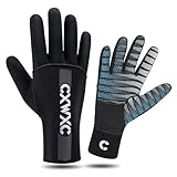 CXWXC Tauchhandschuhe Anti-Rutsch, Neoprenhandschuhe Wärmender,3MM Thermohandschuhe für Damen und...