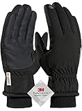 TRENDOUX Skihandschuhe Herren, Hyperwarm wasserdichte Thermo Winterhandschuhe Damen für Frauen 3M...