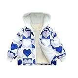 AEGJEGVD Daunenjacke Kinder Verdickte Warm Kinderjacke Herbst Frühling Winter Winterjacke Mit...
