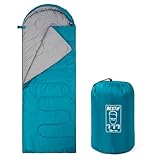 BESTIF Schlafsack für Camping Outdoor Deckenschlafsack Sommer Wasserdicht Ultraleicht Kleines...