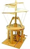 Fun Trading 4118 Holzbausatz Leonardo Da Vinci Helikopter, braun