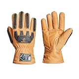 Superior Glove Isolierte Arbeitshandschuhe aus Ziegenleder für den Winter, Schlagschutz,...