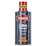 Alpecin Coffein-Shampoo C1, 1 x 375 ml - Haarwachstum stimulierendes Haarshampoo gegen erblich...