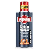 Alpecin Coffein-Shampoo C1, 1 x 375 ml - Haarwachstum stimulierendes Haarshampoo gegen erblich...