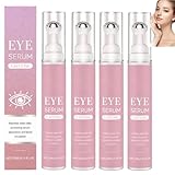 Eye Serum mit Koffein, Anti-Aging Koffein-Augenserum, Augencreme gegen Falten und Augenringe,...