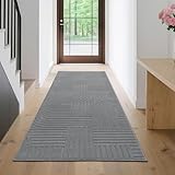 Enyhom Lang Flur Teppich Läufer, Waschbar rutschfest Teppichläufer Flurteppich Küchenteppich...