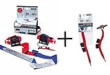 FIND-ME Tiefschneeband mit extra Ski-Connectoren I Survival Outdoor Ausrüstung I 2x10m Leash I...