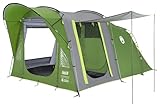 Coleman Oak Canyon 4 Blackout Zelt | 4 Personen Familien-Tunnelzelt mit 2 speziell abgedunkelten...