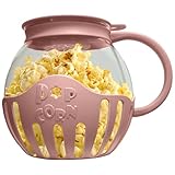 Popcorn Maschine, Zuhause 2,25 Quart Popcorn Maker, Retro-Design Elektrische Air Rühr Snack...