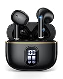 Bluetooth Kopfhörer, Kopfhörer Kabellos Bluetooth 5.49 mit 4 ENC Noise Cancelling Mic,Kabellose...