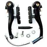 YIMINI 1 Paar Fahrrad Bremse V Brake Set, Vordere Und Hintere MTB Bremse, Felgenbremsen...