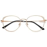 SOJOS Brille mit Blaulichtfilter Blockieren Blaue Licht von PC, TV und Handy Katzenauge ohne...