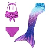 𝙈eerjung𝙛rauen𝙛losse Mädchen Mit Bikini Set schwimm𝙛lossen Kinder 𝙈eerjung𝙛rau...